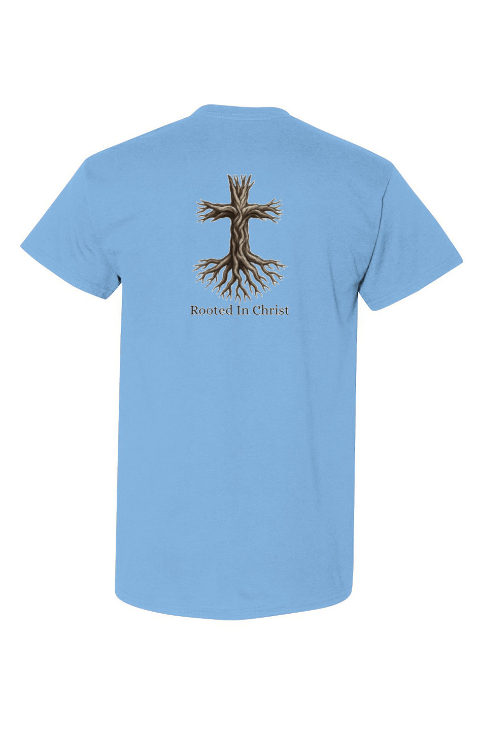 Rooted in Christ Tee Embroidered
