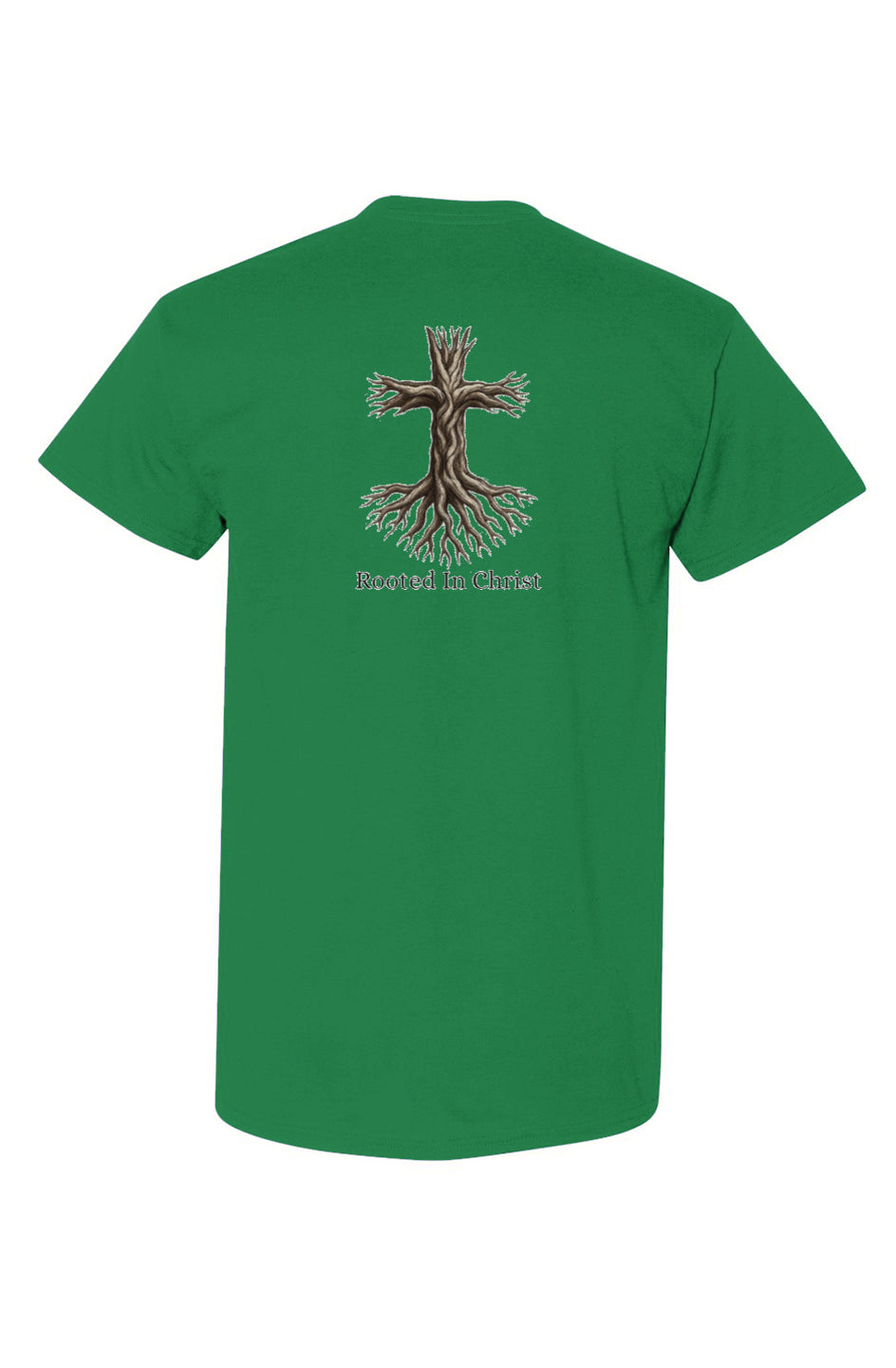 Rooted in Christ Tee Embroidered