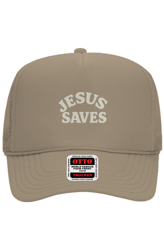 Jesus Saves Trucker