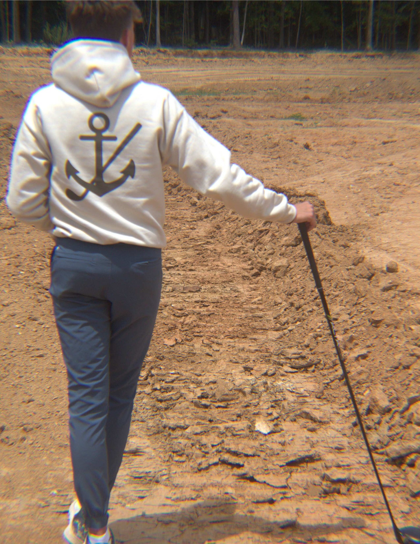 Hope Anchor Hoodie Transfer Printed