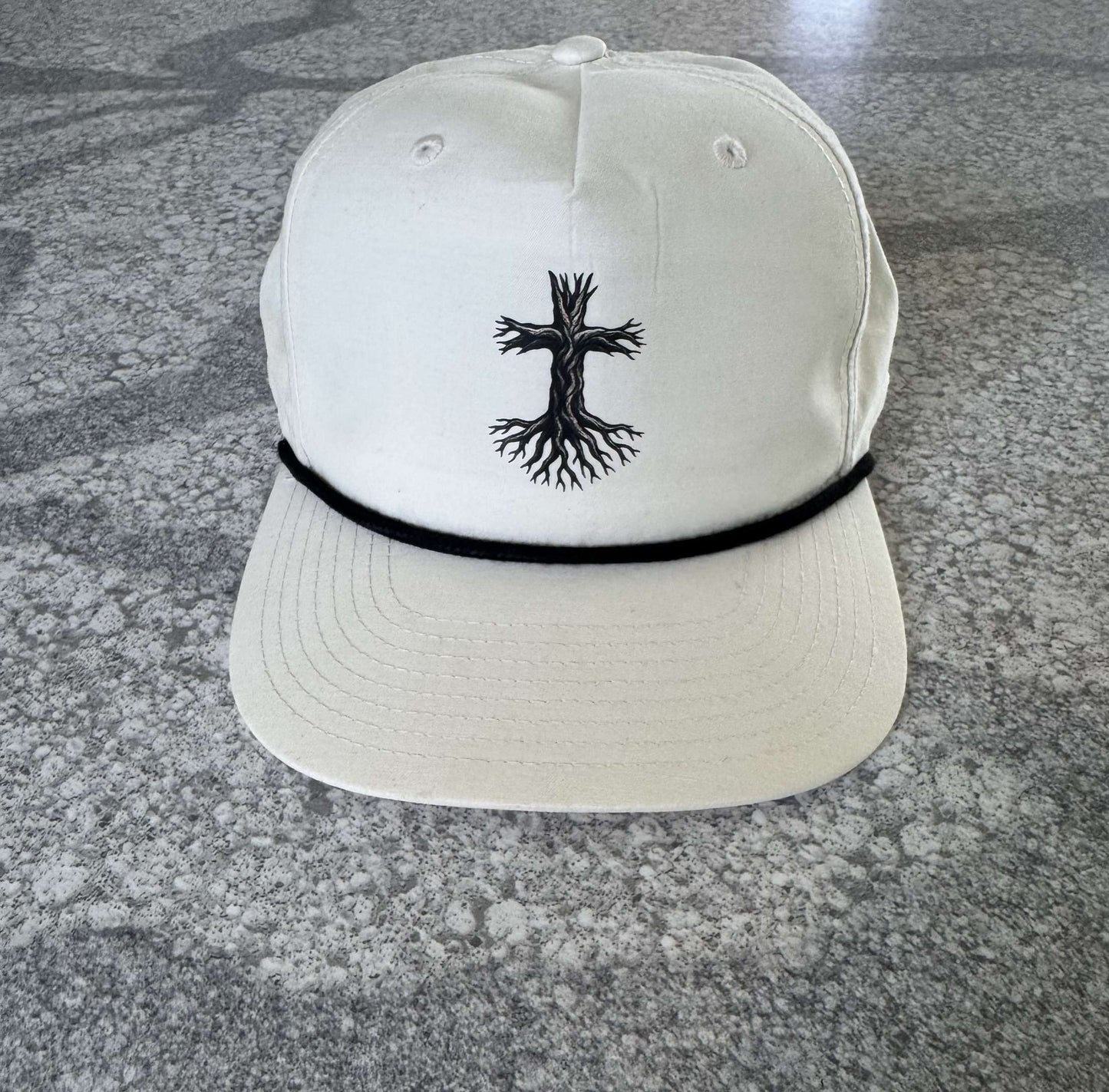 Cross Roots Rope Hat Transfer Printed