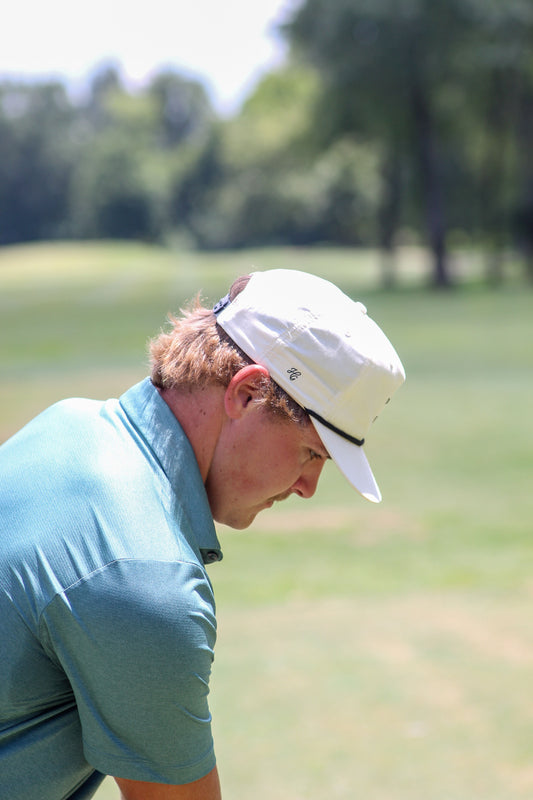 Cross Roots Rope Hat Embroidered